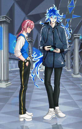 Kleis talking to Idia